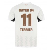 Camisa de Futebol Bayer Leverkusen Martin Terrier #11 Equipamento Secundário 2024-25 Manga Curta